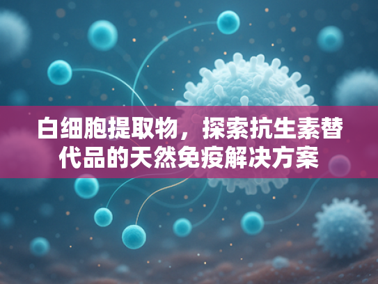 白细胞提取物，探索抗生素替代品的天然免疫解决方案