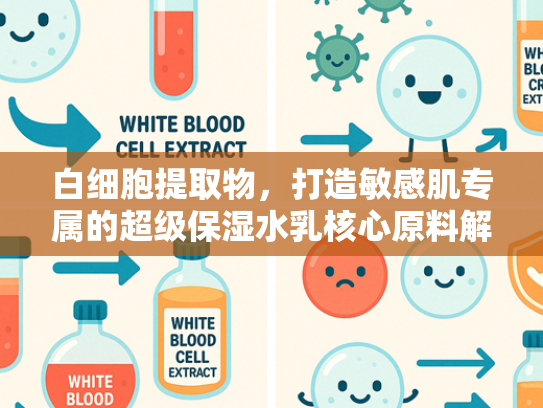 白细胞提取物，打造敏感肌专属的超级保湿水乳核心原料解析