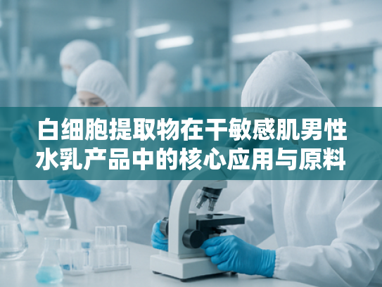 白细胞提取物在干敏感肌男性水乳产品中的核心应用与原料优势解析