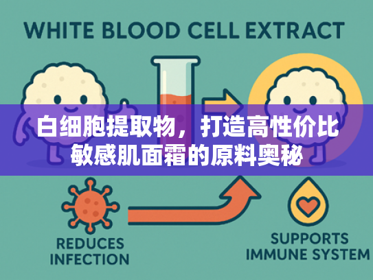 白细胞提取物，打造高性价比敏感肌面霜的原料奥秘