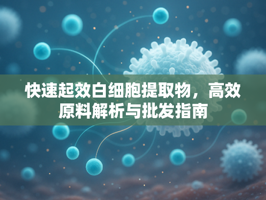 快速起效白细胞提取物，高效原料解析与批发指南