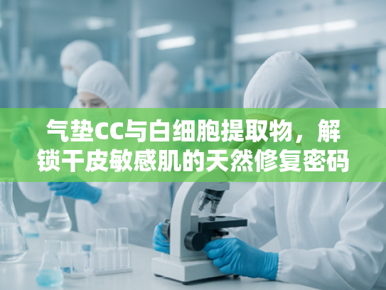 气垫CC与白细胞提取物，解锁干皮敏感肌的天然修复密码