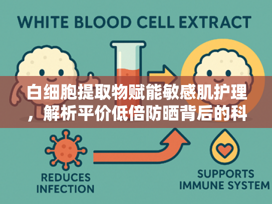 白细胞提取物赋能敏感肌护理，解析平价低倍防晒背后的科学原料