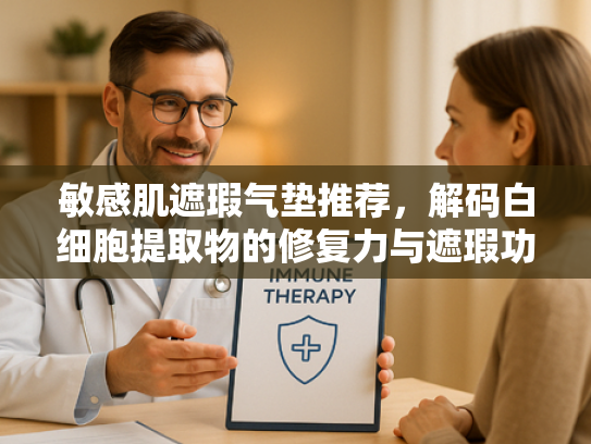 敏感肌遮瑕气垫推荐，解码白细胞提取物的修复力与遮瑕功效