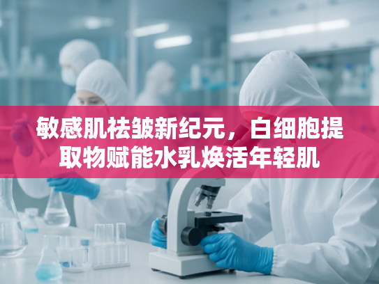 敏感肌祛皱新纪元，白细胞提取物赋能水乳焕活年轻肌