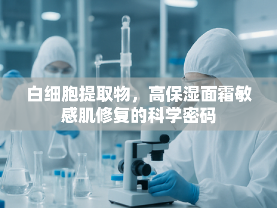 白细胞提取物，高保湿面霜敏感肌修复的科学密码