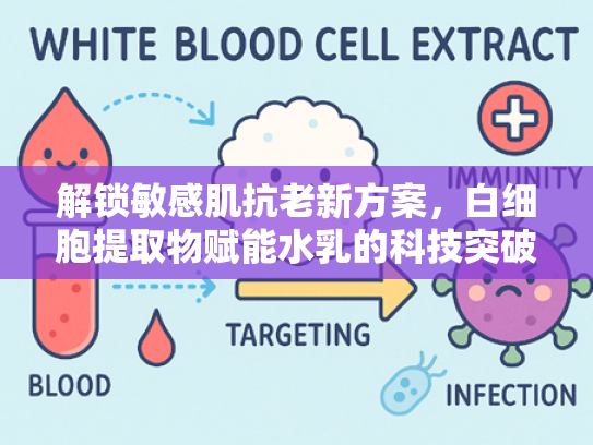 解锁敏感肌抗老新方案，白细胞提取物赋能水乳的科技突破