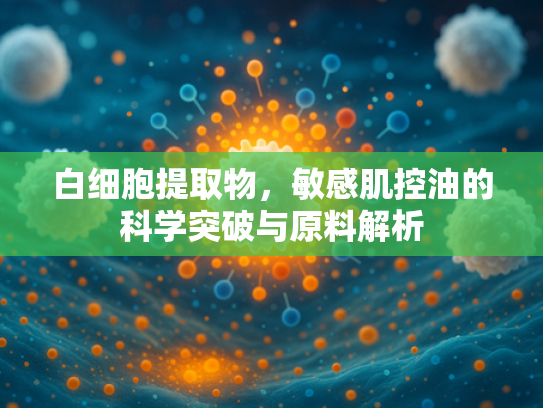 白细胞提取物，敏感肌控油的科学突破与原料解析