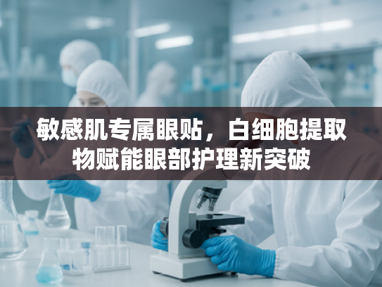 敏感肌专属眼贴，白细胞提取物赋能眼部护理新突破