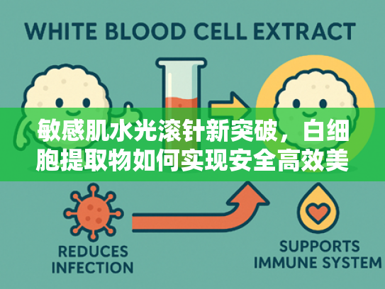 敏感肌水光滚针新突破，白细胞提取物如何实现安全高效美肤？