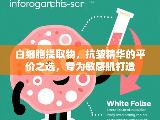 白细胞提取物，抗皱精华的平价之选，专为敏感肌打造