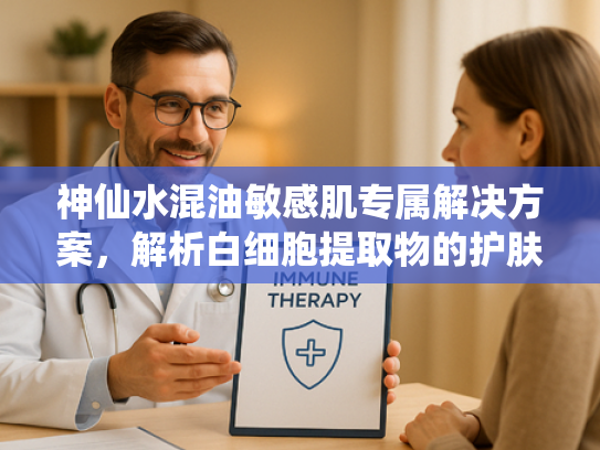 神仙水混油敏感肌专属解决方案，解析白细胞提取物的护肤奥秘与原料优势