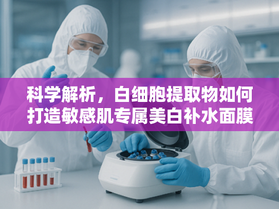 科学解析，白细胞提取物如何打造敏感肌专属美白补水面膜