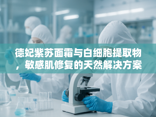 德妃紫苏面霜与白细胞提取物，敏感肌修复的天然解决方案