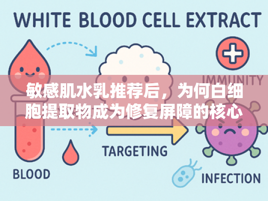 敏感肌水乳推荐后，为何白细胞提取物成为修复屏障的核心原料？