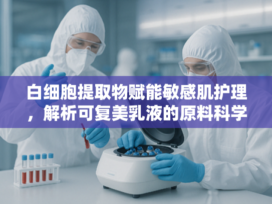 白细胞提取物赋能敏感肌护理，解析可复美乳液的原料科学与产业化价值