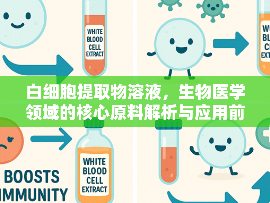 白细胞提取物溶液，生物医学领域的核心原料解析与应用前景