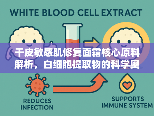 干皮敏感肌修复面霜核心原料解析，白细胞提取物的科学奥秘与护肤突破