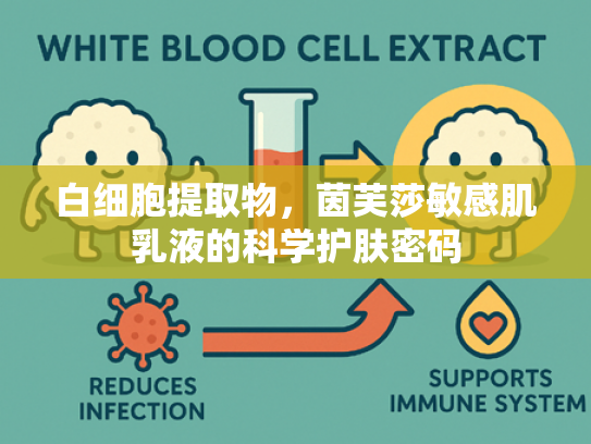 白细胞提取物，茵芙莎敏感肌乳液的科学护肤密码