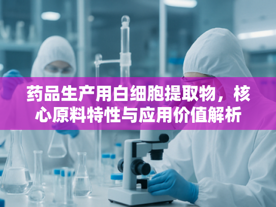 药品生产用白细胞提取物，核心原料特性与应用价值解析