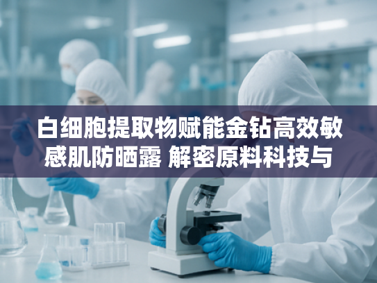 白细胞提取物赋能金钻高效敏感肌防晒露 解密原料科技与护肤新趋势