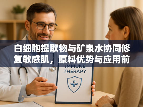 白细胞提取物与矿泉水协同修复敏感肌，原料优势与应用前景