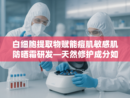 白细胞提取物赋能痘肌敏感肌防晒霜研发—天然修护成分如何破解防晒难题