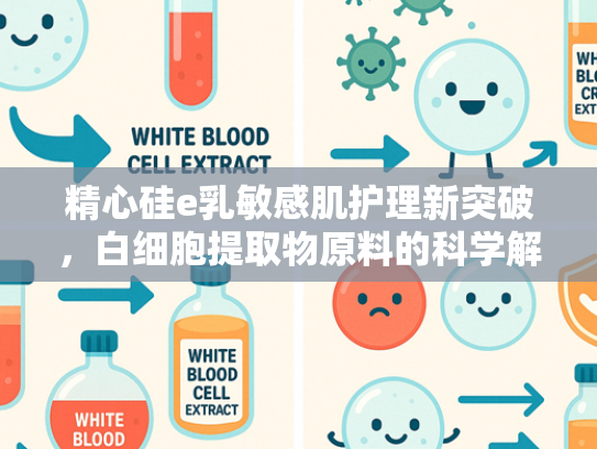 精心硅e乳敏感肌护理新突破，白细胞提取物原料的科学解析与批发优势