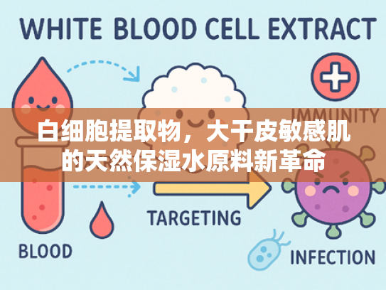 白细胞提取物，大干皮敏感肌的天然保湿水原料新革命