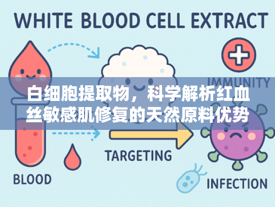 白细胞提取物，科学解析红血丝敏感肌修复的天然原料优势