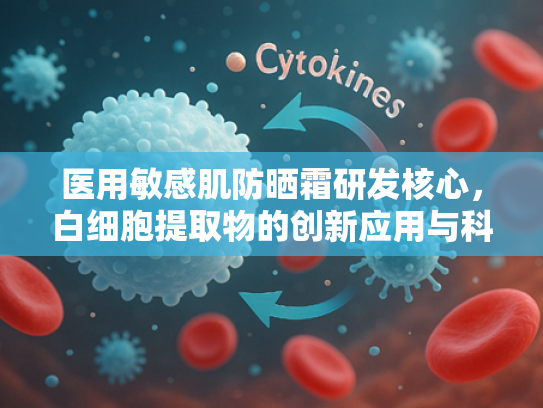 医用敏感肌防晒霜研发核心，白细胞提取物的创新应用与科学解析