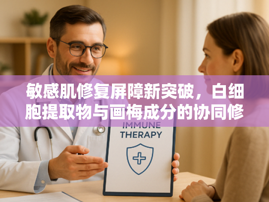 敏感肌修复屏障新突破，白细胞提取物与画梅成分的协同修复机制解析
