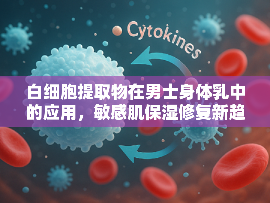 白细胞提取物在男士身体乳中的应用，敏感肌保湿修复新趋势