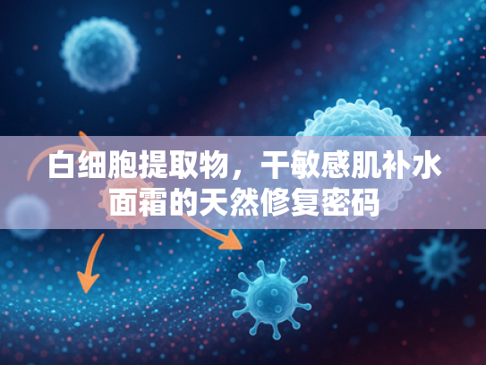 白细胞提取物，干敏感肌补水面霜的天然修复密码