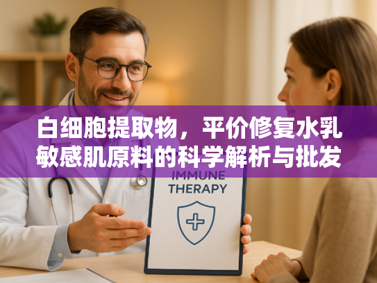 白细胞提取物，平价修复水乳敏感肌原料的科学解析与批发指南