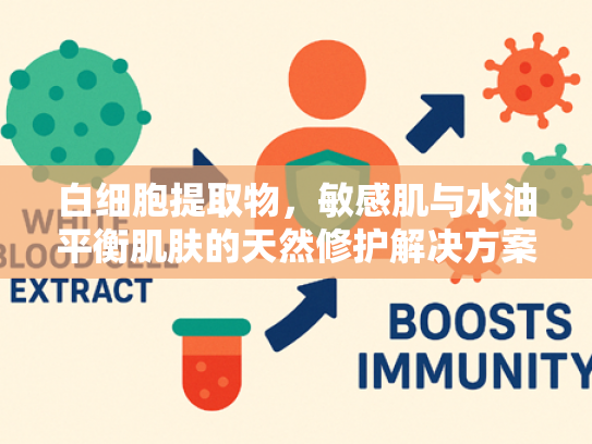 白细胞提取物，敏感肌与水油平衡肌肤的天然修护解决方案