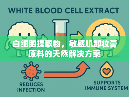 白细胞提取物，敏感肌卸妆膏原料的天然解决方案