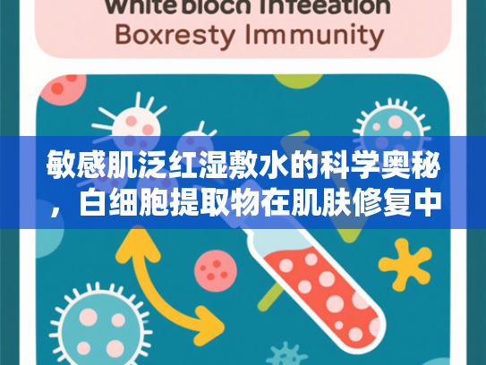 敏感肌泛红湿敷水的科学奥秘，白细胞提取物在肌肤修复中的核心价值