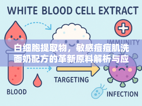 白细胞提取物，敏感痘痘肌洗面奶配方的革新原料解析与应用前景