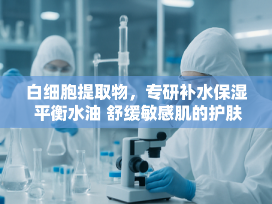 白细胞提取物，专研补水保湿 平衡水油 舒缓敏感肌的护肤新原料