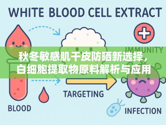 秋冬敏感肌干皮防晒新选择，白细胞提取物原料解析与应用