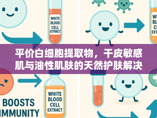 平价白细胞提取物，干皮敏感肌与油性肌肤的天然护肤解决方案
