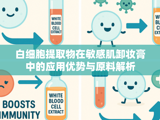 白细胞提取物在敏感肌卸妆膏中的应用优势与原料解析
