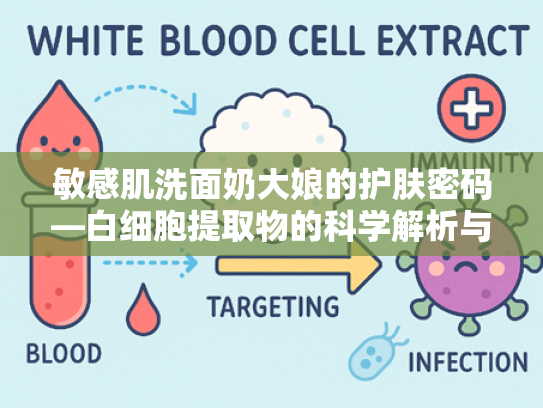 敏感肌洗面奶大娘的护肤密码—白细胞提取物的科学解析与原料批发优势