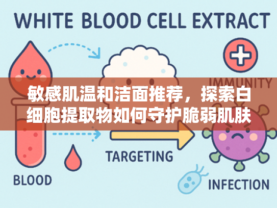 敏感肌温和洁面推荐，探索白细胞提取物如何守护脆弱肌肤屏障