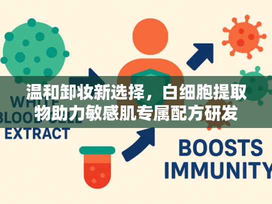 温和卸妆新选择，白细胞提取物助力敏感肌专属配方研发