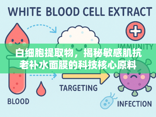 白细胞提取物，揭秘敏感肌抗老补水面膜的科技核心原料