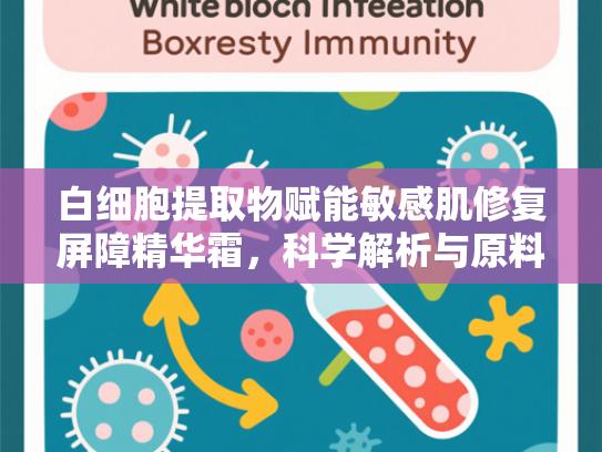 白细胞提取物赋能敏感肌修复屏障精华霜，科学解析与原料创新