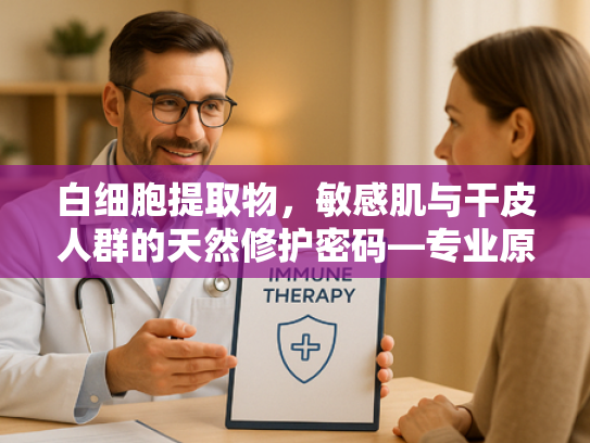 白细胞提取物，敏感肌与干皮人群的天然修护密码—专业原料解析与沐浴油配方应用