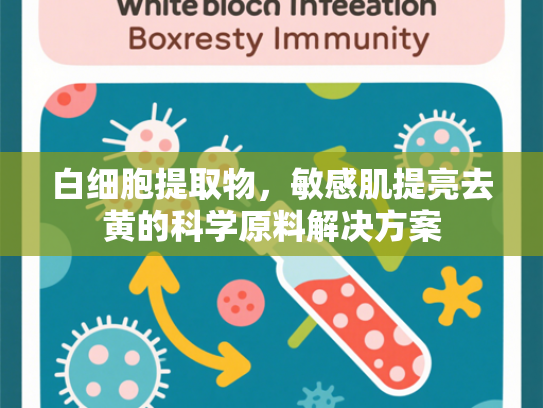 白细胞提取物，敏感肌提亮去黄的科学原料解决方案